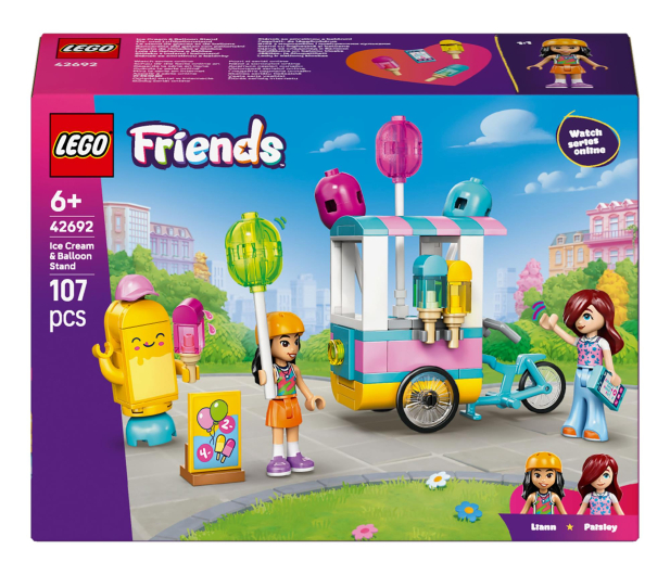 LEGO FRIENDS 42692 Stoisko z lodami i balonami - 1473469 - zdjęcie